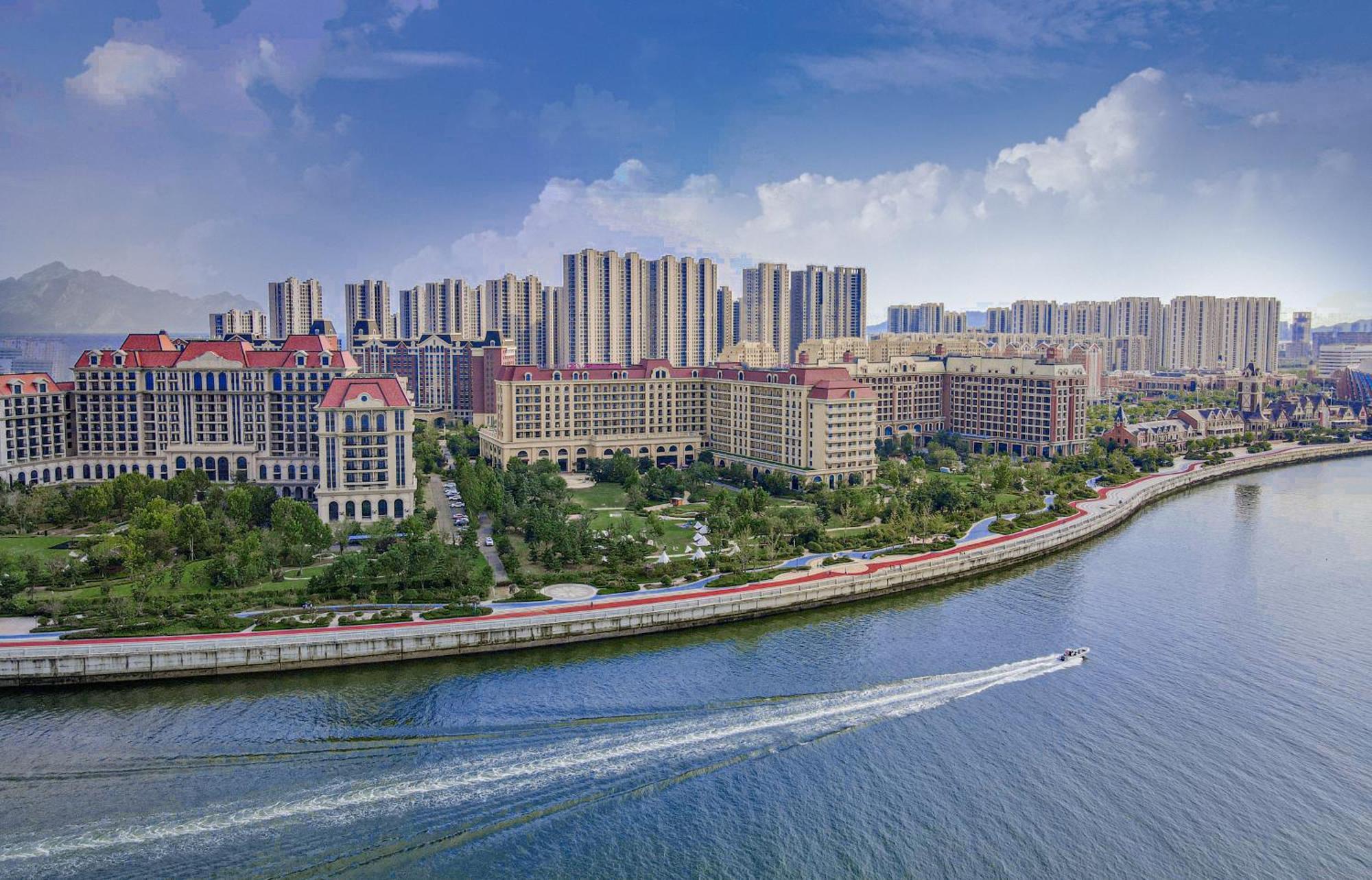 Crowne Plaza Qingdaoorientalmoviemetropolis By Ihg Hotel Luaran gambar